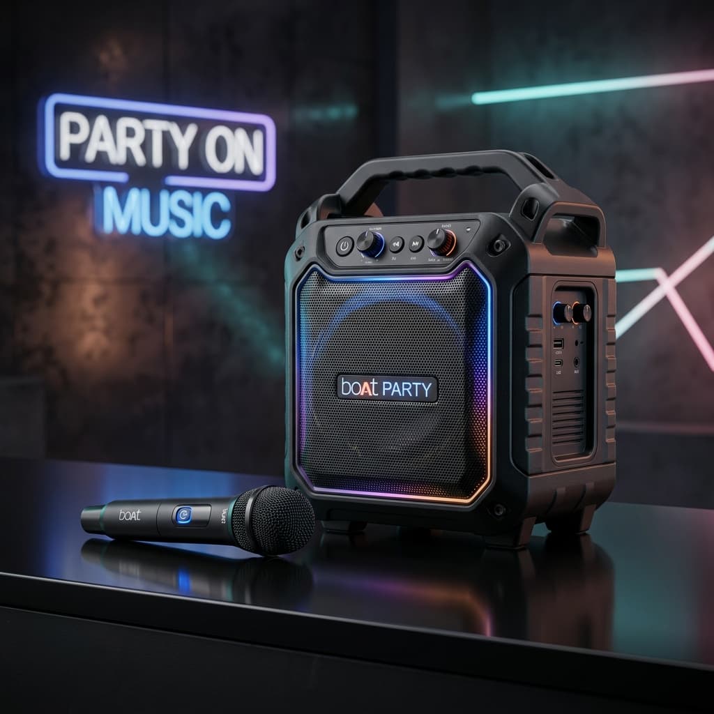 BOAT PARTY SPEAKER WITH MIC